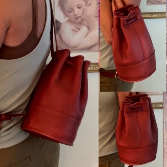 VINTAGE COACH RARE BIXBY BACKPACK SLING CROSSBODY BUCKET BAG 9984 - Picture 15 of 16